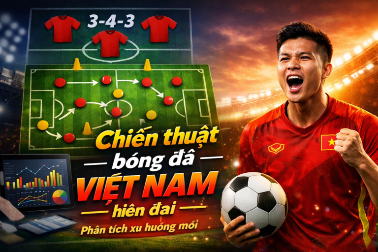 Phân tích chiến thuật bóng đá Việt Nam hiện đại qua các trận đấu đỉnh cao